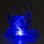 Пазл 3D МАГИЯ КРИСТАЛЛОВ «ЛЕБЕДЬ» с подсветкой, 45 деталей, Bondibon