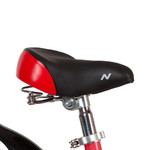 Велосипед NOVATRACK 14" NOVARA алюм., коралловый, пер.руч., зад.нож. тормоз, короткие крылья, полная