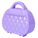 Набор детской декор. косметики Bondibon Eva Moda, BOX 34x29,8x5,2 см; косметичка-сумочка, тени для век 8 оттенков (5,9), блеск для губ 5 оттенков (3,5г), помада 3 оттенка (2,4г), лак для ногтей 2 оттенка (10г), кисточка 1шт., аппликатор 3 шт., арт. 77104A