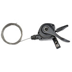 Шифтер Microshift SL-M850-L3, левый, 3 ск., трос 1800 мм, черный