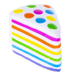 Игрушка антистресс сквиш Bondibon, кусочек тортика