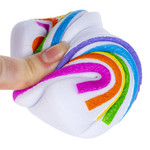 Игрушка антистресс сквиш Bondibon, кусочек тортика