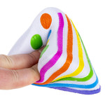 Игрушка антистресс сквиш Bondibon, кусочек тортика