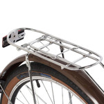 Велосипед NOVATRACK 24" складной, AURORA, бежевый, Shimano 6 speed, TY21/TS38