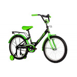 Велосипед NOVATRACK 20" FOREST черный, сталь, тормоз нож, крылья, багажник, защ.цепи