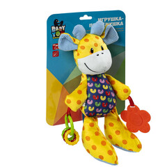 Игр. разв. мяг., 25 см., ЖИРАФ, Bondibon, CRD 19,5х27,5 см., арт.TE8257E-25