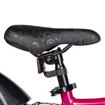 Велосипед NOVATRACK 16" KATRINA алюм., фуксия-фиолетов, полная защ.цепи, V-brake, короткие крылья