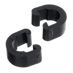 Клипса для оплеток STG C-clip,YZ-16014 (20)  черн, 20 шт