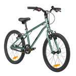 Велосипед NOVATRACK 16" PHANTOM, алюминий, серо-зелёный хамелеон, защ.цепи, тормоз V-Brake