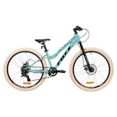 Велосипед FOXX 24" LATINA JR зеленый, сталь, размер 12"