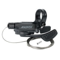 Шифтер Microshift Trail Pro ADVETX SL-M9605-R, правый, 10 ск., трос 2100 мм, черный