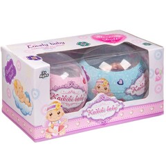 Набор 2 пупса в мех. костюмчиках с ушками, с сосками, Kaibibi baby, ВОХ 22х11х11 см, 2 вида, арт. BLD199.