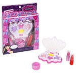 Набор детской декор. косметики Bondibon Eva Moda, BOX 18*14*2,5 см; корона с тенями для век 4 оттенка (2,8г) и 1 аппликатором, помады 2 оттенка (1,6г), гель-блеск (3,9г); арт.20237B2.