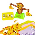 Обучающие игры Bondibon Настольная игра «ОБЕЗЬЯНКА-СЧЕТОВОД», BOX
