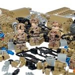 Конструктор Bondibon, Военный Десант, Ракетная установка, 361 дет., BOX