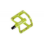 Педали STG ,модель B299, алюм,ось 9/16, пром. подшип.Платформа с шип.Цвет:зелен.