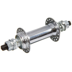 Втулка передняя STG A03F сталь 32отв. Под гайки OLD 100 серебр под v-brake